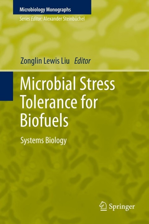 Cover image for book Microbial Stress Tolerance for Biofuels