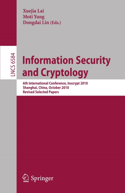Cover image for book Information Security and Cryptology