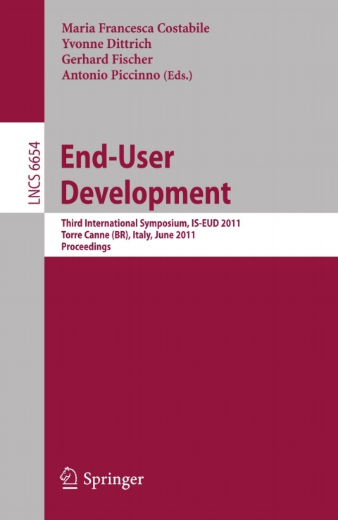 Cover image for book End-User Development