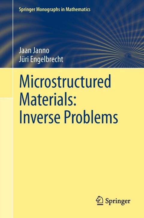 Cover image for book Microstructured Materials: Inverse Problems
