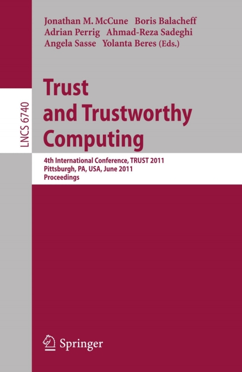 Cover image for book Trust and Trustworthy Computing