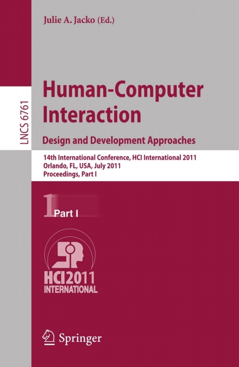 Cover image for book Human-Computer Interaction: Design and Development Approaches
