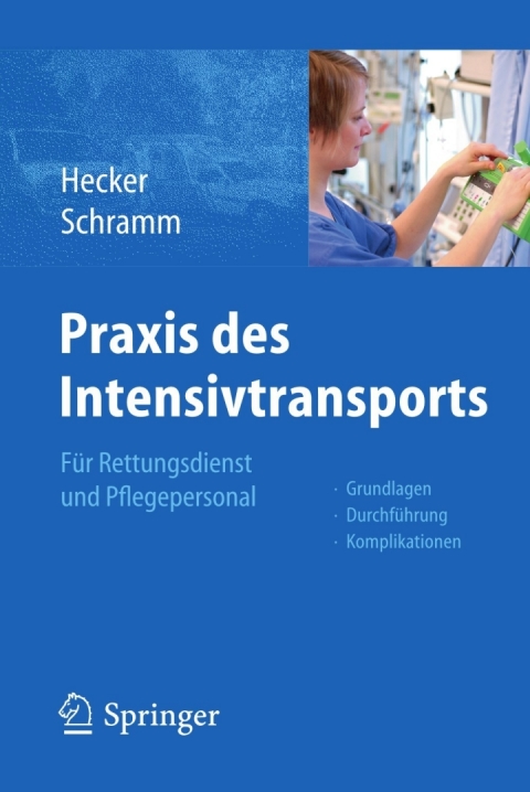 Cover image for book Praxis des Intensivtransports