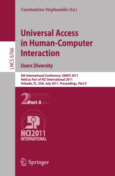 Cover image for book Universal Access in Human-Computer Interaction. Users Diversity