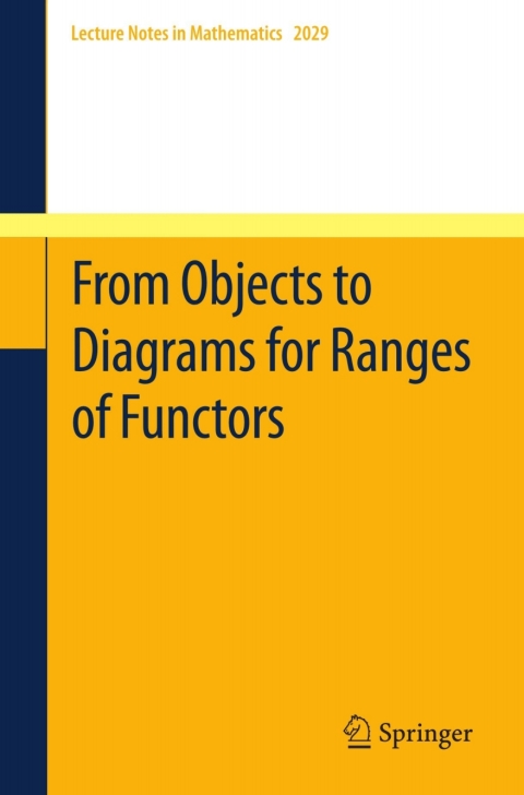 Cover image for book From Objects to Diagrams for Ranges of Functors