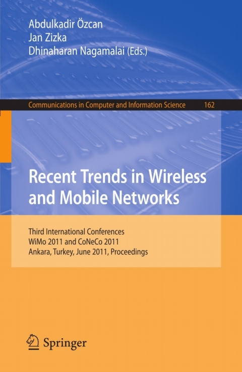 Cover image for book Recent Trends in Wireless and Mobile Networks