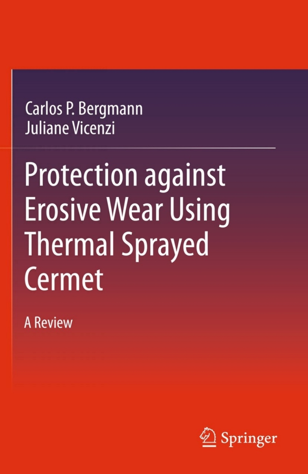 Protection against Erosive Wear using Thermal Sprayed Cermet (eBook Rental) - Carlos P. Bergmann; Juliane Vicenzi,