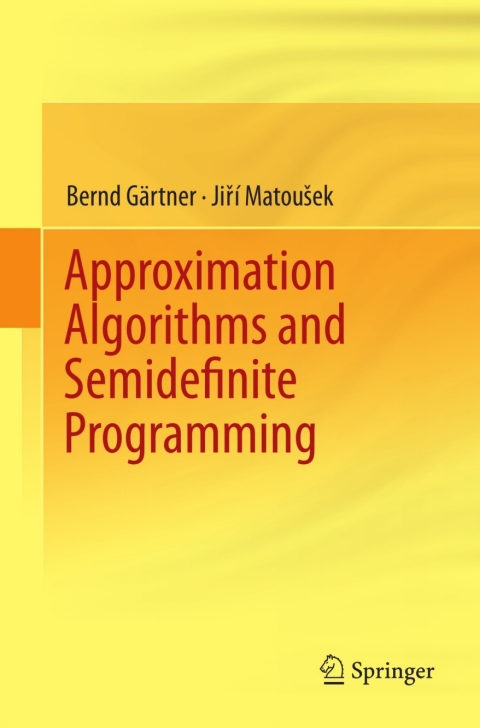 Cover image for book Approximation Algorithms and Semidefinite Programming