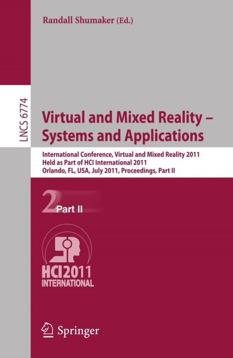 Cover image for book Virtual and Mixed Reality - Systems and Applications