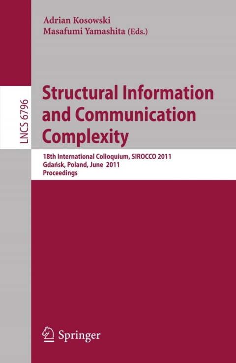 Cover image for book Structural Information and Communication Complexity