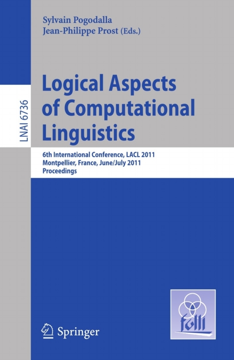 Cover image for book Logical Aspects of Computational Linguistics