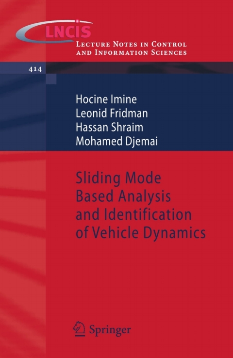 Cover image for book Sliding Mode Based Analysis and Identification of Vehicle Dynamics