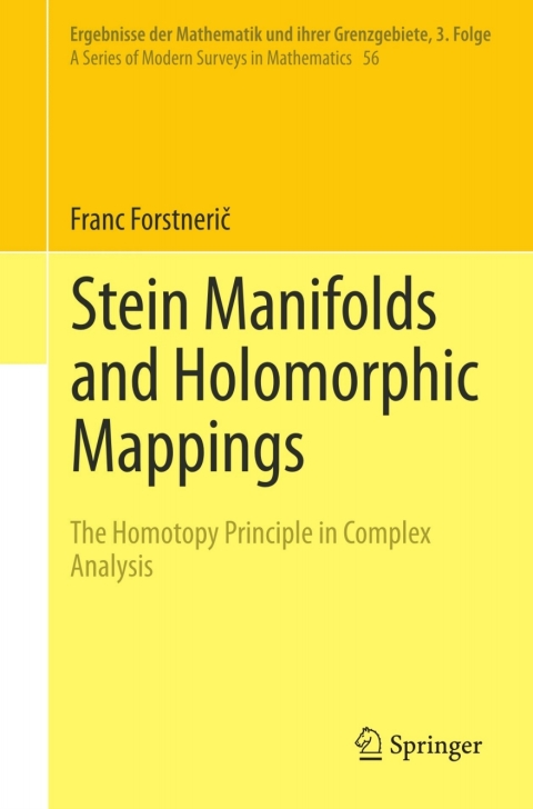 Cover image for book Stein Manifolds and Holomorphic Mappings