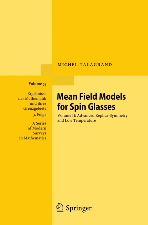 Cover image for book Mean Field Models for Spin Glasses