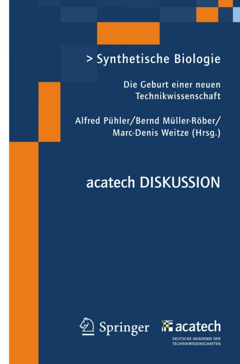 Cover image for book Synthetische Biologie