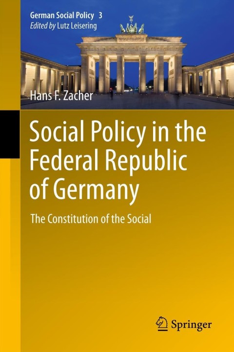 Cover image for book Social Policy in the Federal Republic of Germany