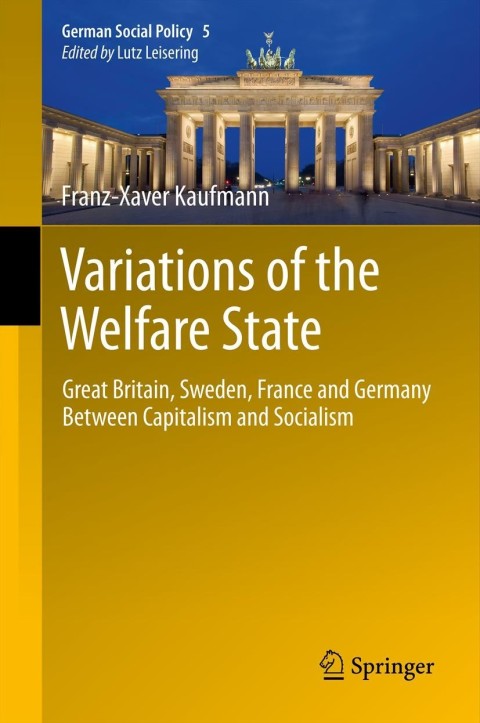 Cover image for book Variations of the Welfare State