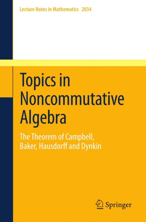 Cover image for book Topics in Noncommutative Algebra
