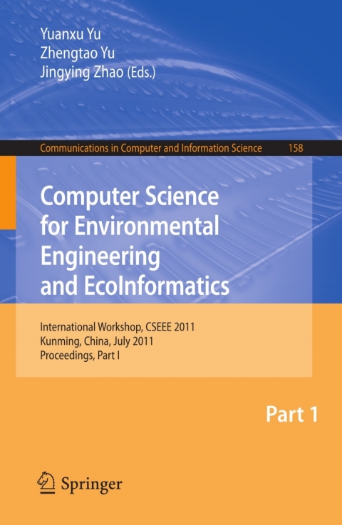 Computer Science for Environmental Engineering and EcoInformatics 