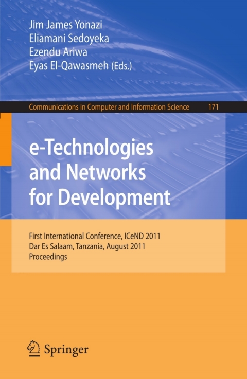 Cover image for book e-Technologies and Networks for Development