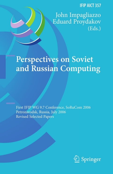 Cover image for book Perspectives on Soviet and Russian Computing