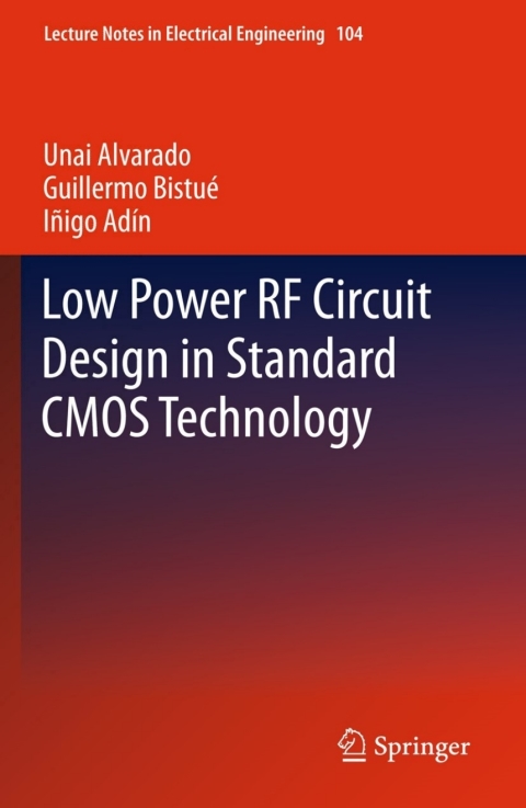 Cover image for book Low Power RF Circuit Design in Standard CMOS Technology