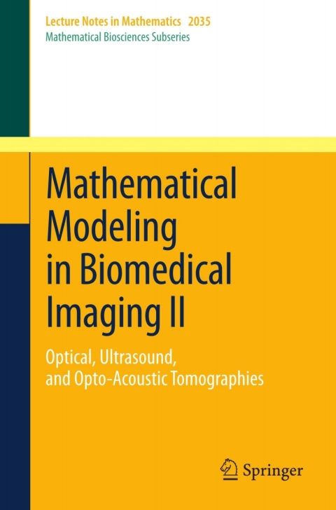 Cover image for book Mathematical Modeling in Biomedical Imaging II