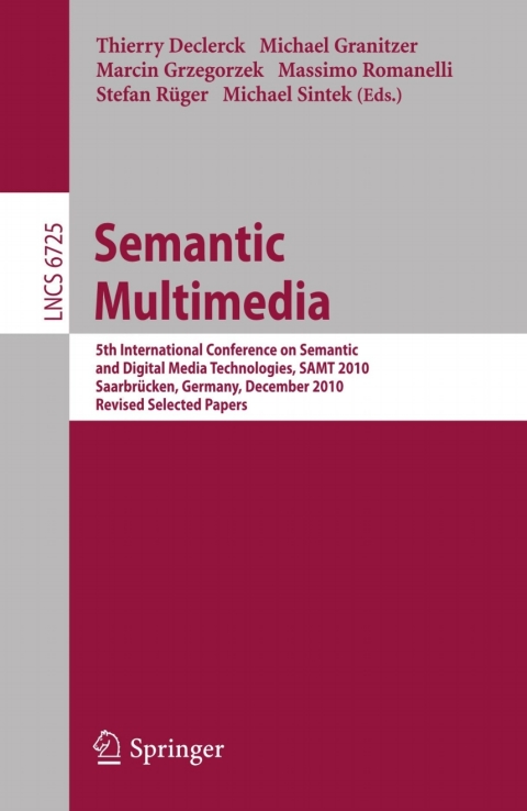 Cover image for book Semantic Multimedia