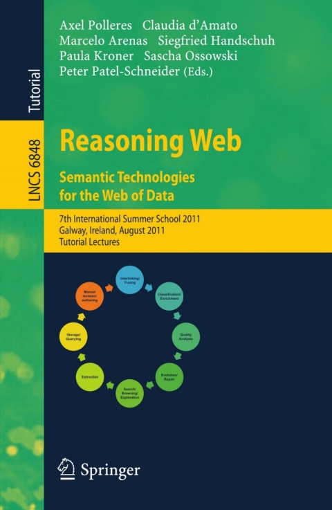 Cover image for book Reasoning Web. Semantic Technologies for the Web of Data