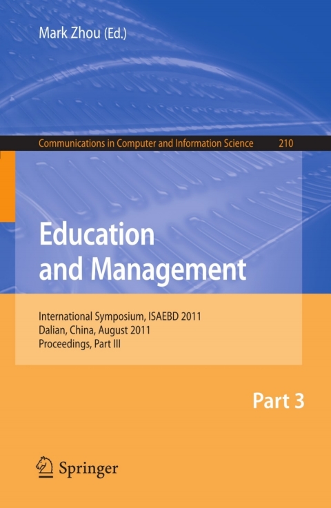 Cover image for book Education and Management