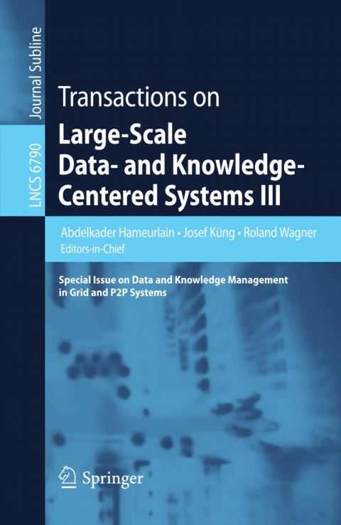 Cover image for book Transactions on Large-Scale Data- and Knowledge-Centered Systems III