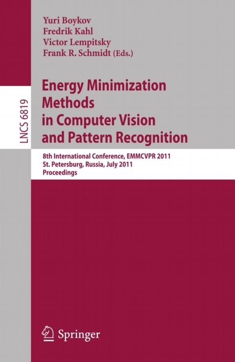 Cover image for book Energy Minimization Methods in Computer Vision and Pattern Recognition