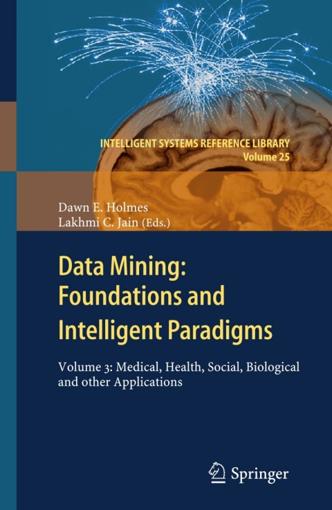 Cover image for book Data Mining: Foundations and Intelligent Paradigms