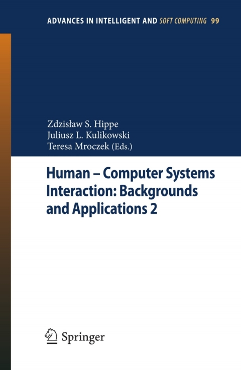 Cover image for book Human – Computer Systems Interaction: Backgrounds and Applications 2