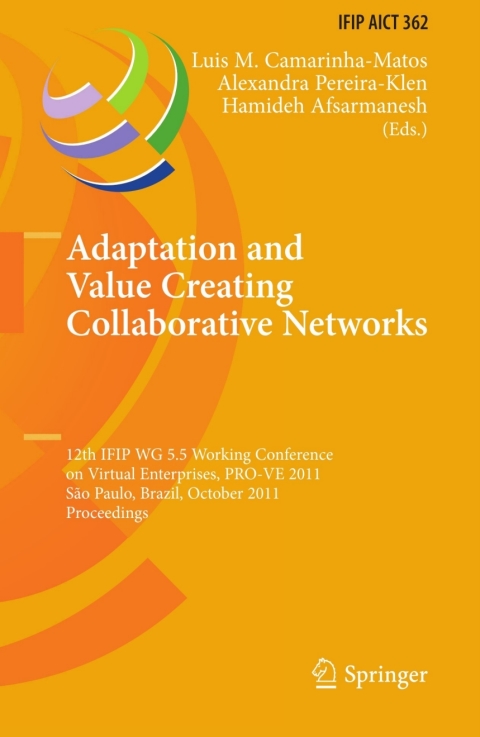 Cover image for book Adaptation and Value Creating Collaborative Networks