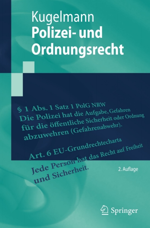 Cover image for book Polizei- und Ordnungsrecht