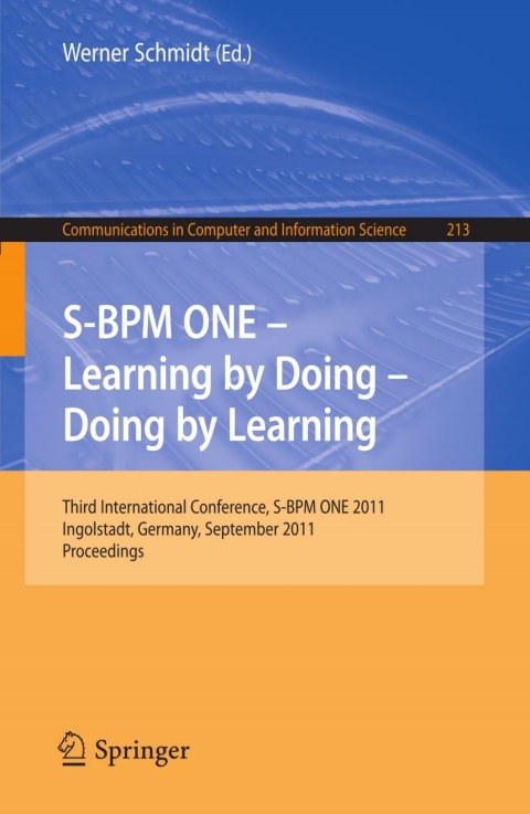 Cover image for book S-BPM ONE - Learning by Doing - Doing by Learning