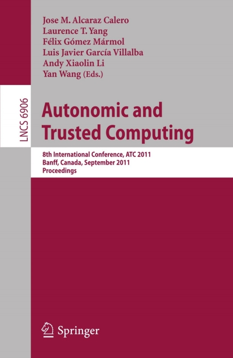 Cover image for book Autonomic and Trusted Computing