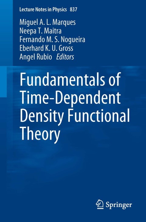 Cover image for book Fundamentals of Time-Dependent Density Functional Theory