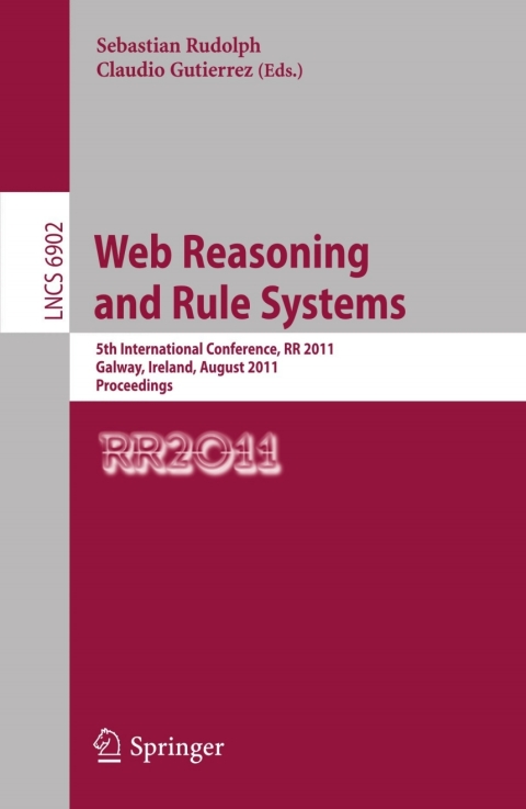 Cover image for book Web Reasoning and Rule Systems