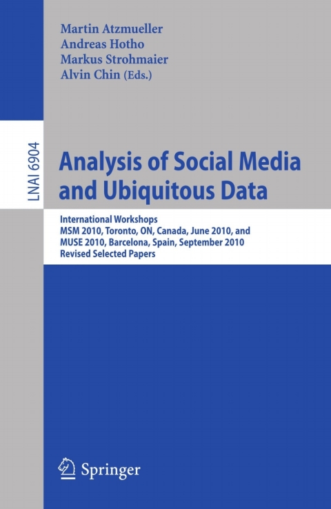 Cover image for book Analysis of Social Media and Ubiquitous Data
