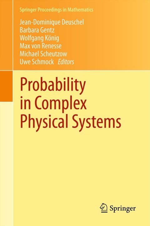 Cover image for book Probability in Complex Physical Systems