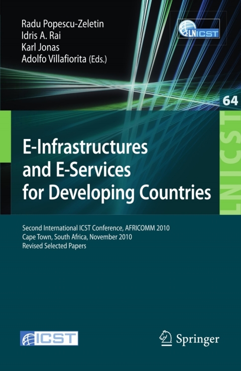 Cover image for book E-Infrastructure and E-Services for Developing Countries