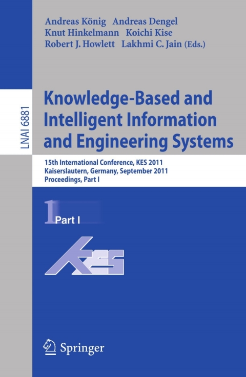Cover image for book Knowledge-Based and Intelligent Information and Engineering Systems, Part I