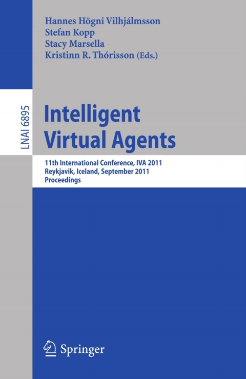 Cover image for book Intelligent Virtual Agents