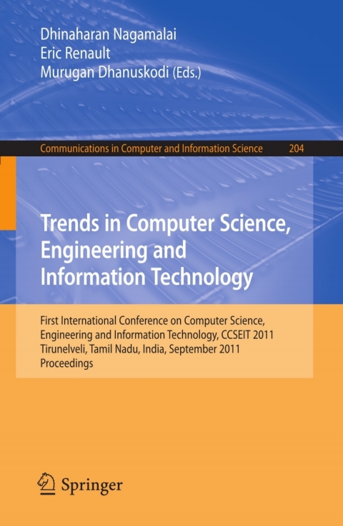 Cover image for book Trends in Computer Science, Engineering and Information Technology