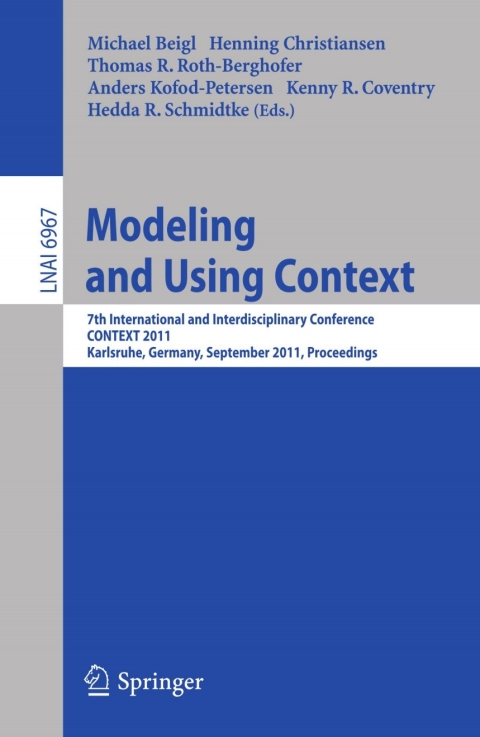 Modeling and Using Context 