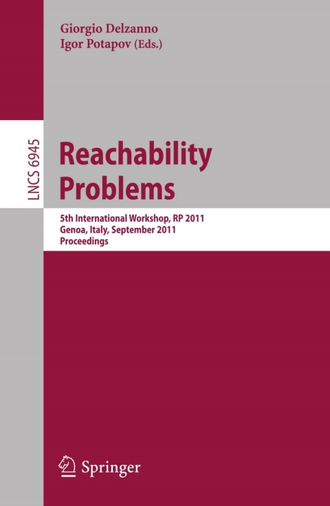 Cover image for book Reachability Problems