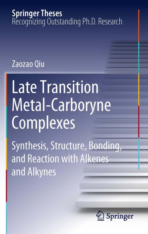 Cover image for book Late Transition Metal-Carboryne Complexes