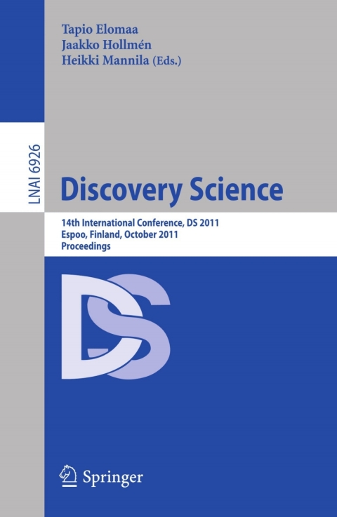 Cover image for book Discovery Science